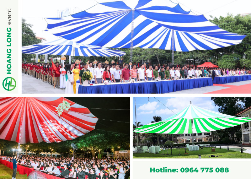 cho thuê dù tròn tại hà nội 